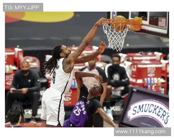 猛龙主场大胜篮网，塔约跪舱生动